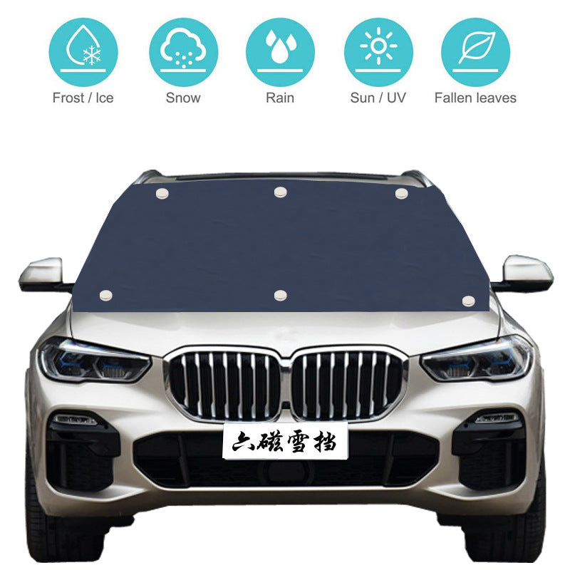 Windshield Magnetic Snow Cover Winter Windscreen Protector