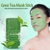 Green Tea Clay Stick Mask | Herbal Purifying Clay For Blackhead Remover | Face Moisturizes Oil Control | Deep Clean Pore | Improves Skin for All Skin Types Men Women Facial Mask